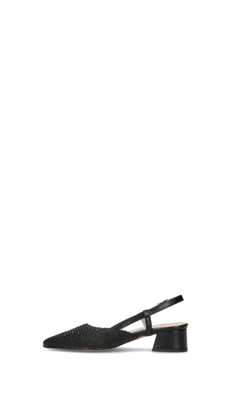 PERLAMARINA Slingback donna nera - Image 4