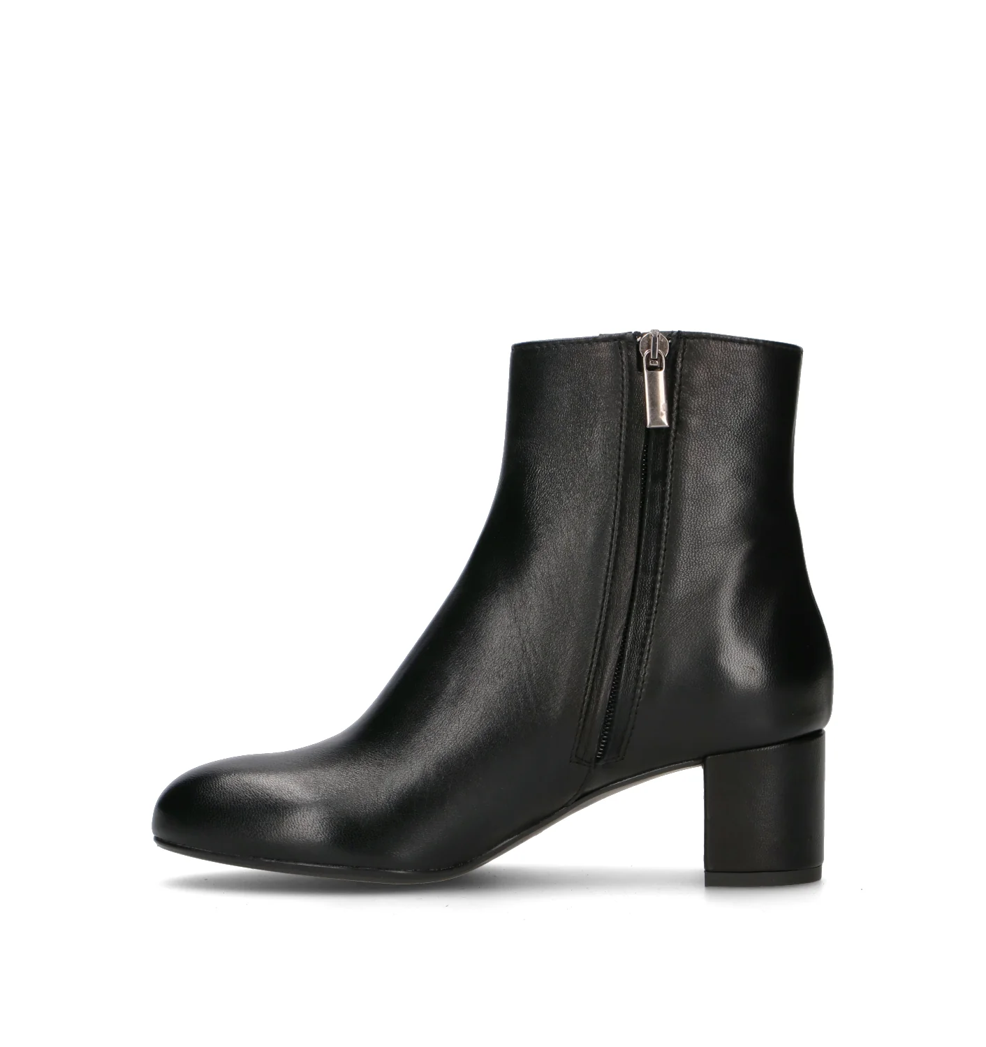 PHIL MELVIS Tronchetto donna nero in pelle - Image 4