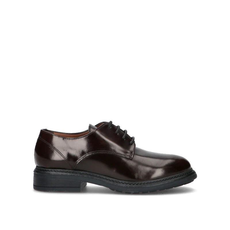 PHIL MELVIS Stringata donna testa di moro in pelle