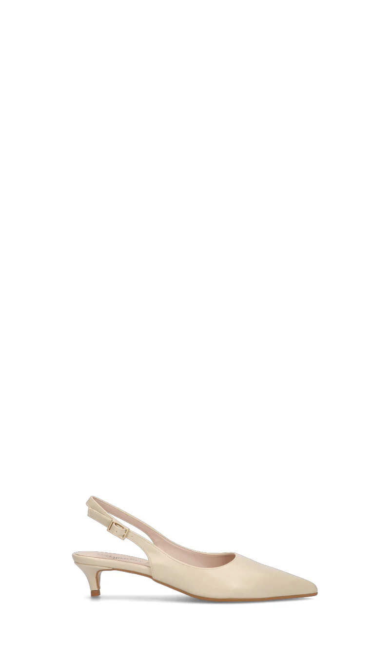 PERLAMARINA Slingback donna beige