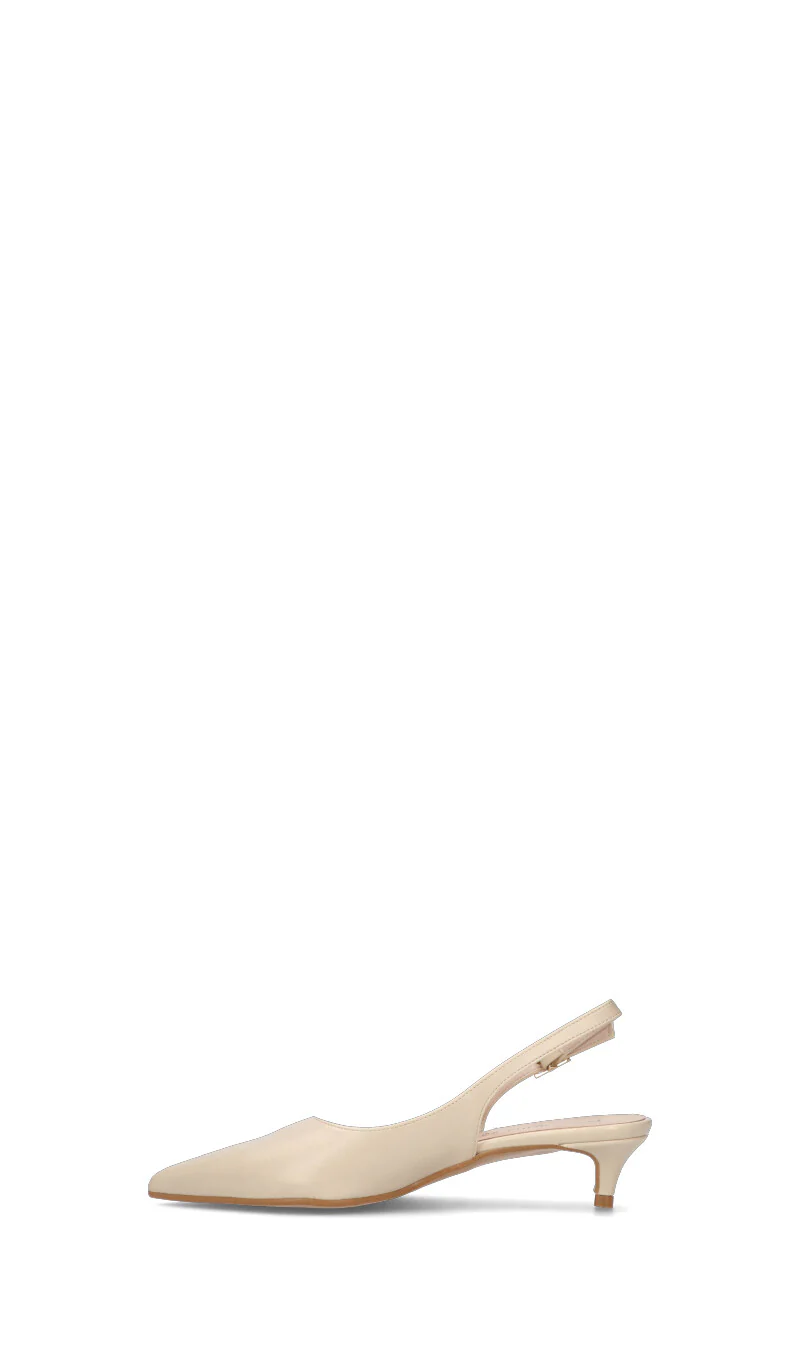 PERLAMARINA Slingback donna beige - Image 4