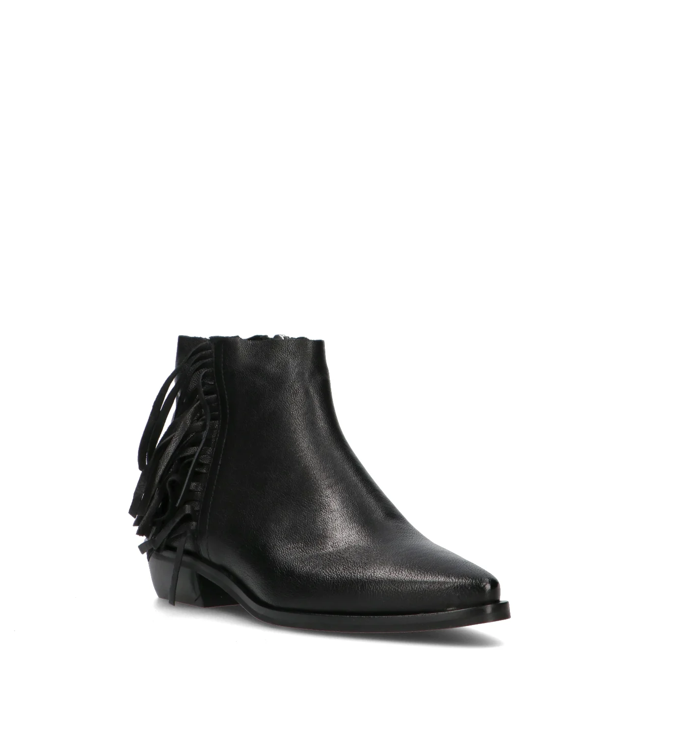 PHIL MELVIS Tronchetto donna nero in pelle - Image 2