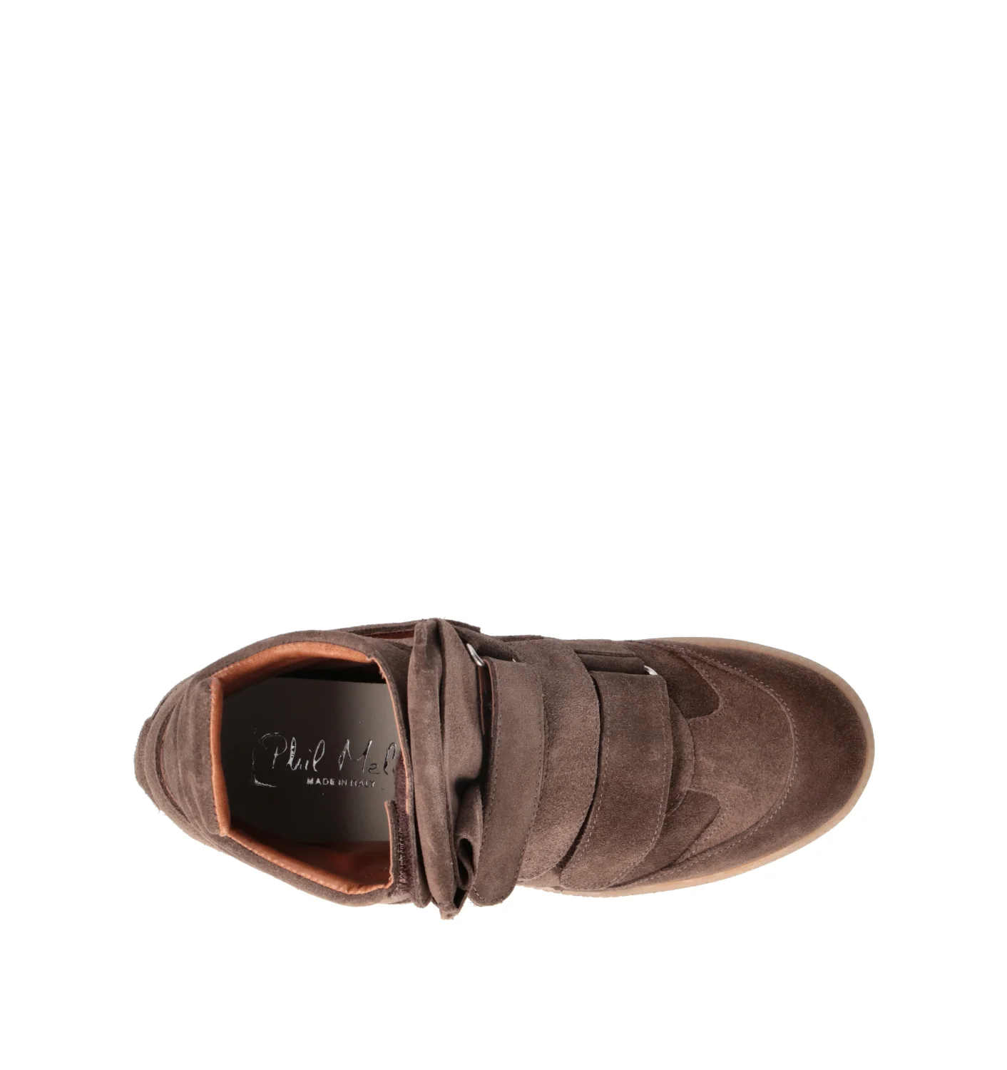 PHIL MELVIS Sneakers donna marrone in suede - Image 5