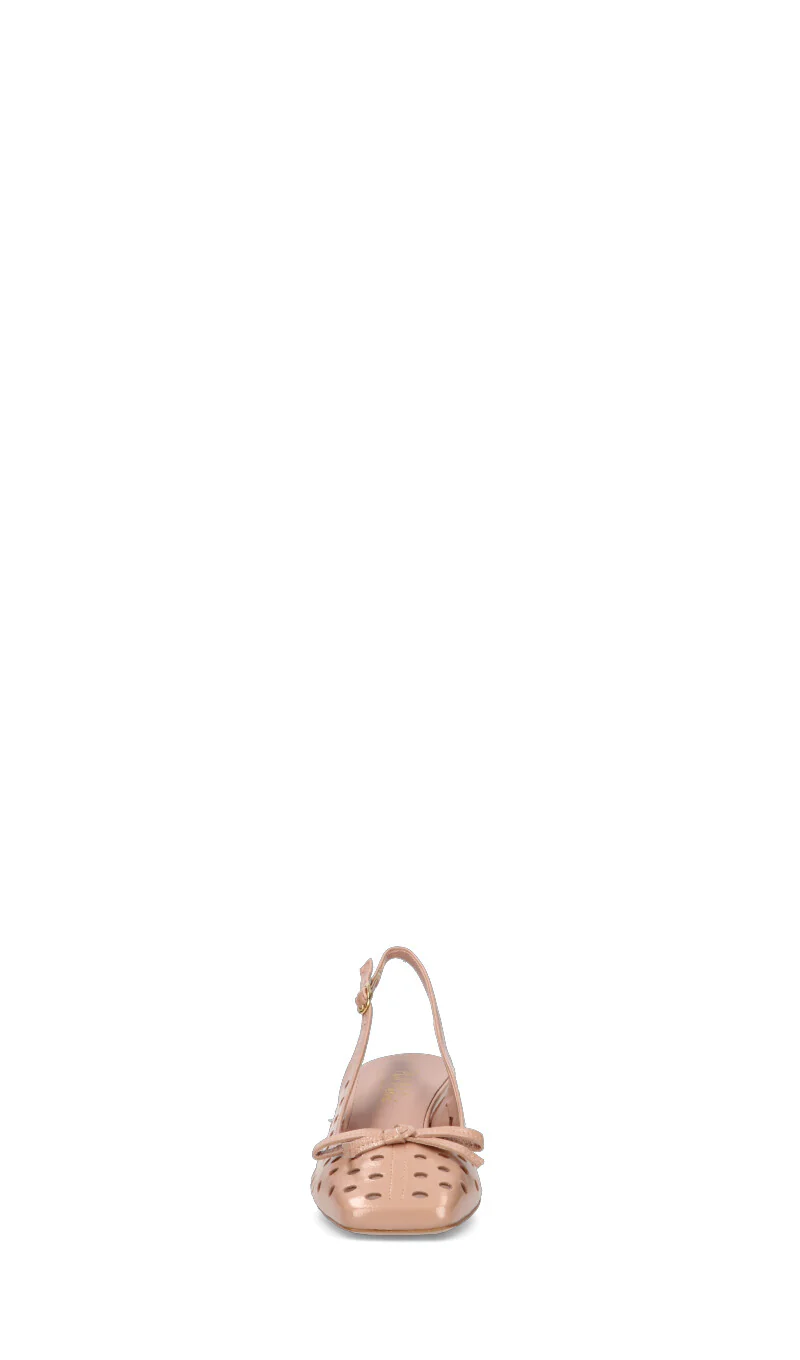 PHIL MELVIS Slingback donna nude in pelle - Image 3