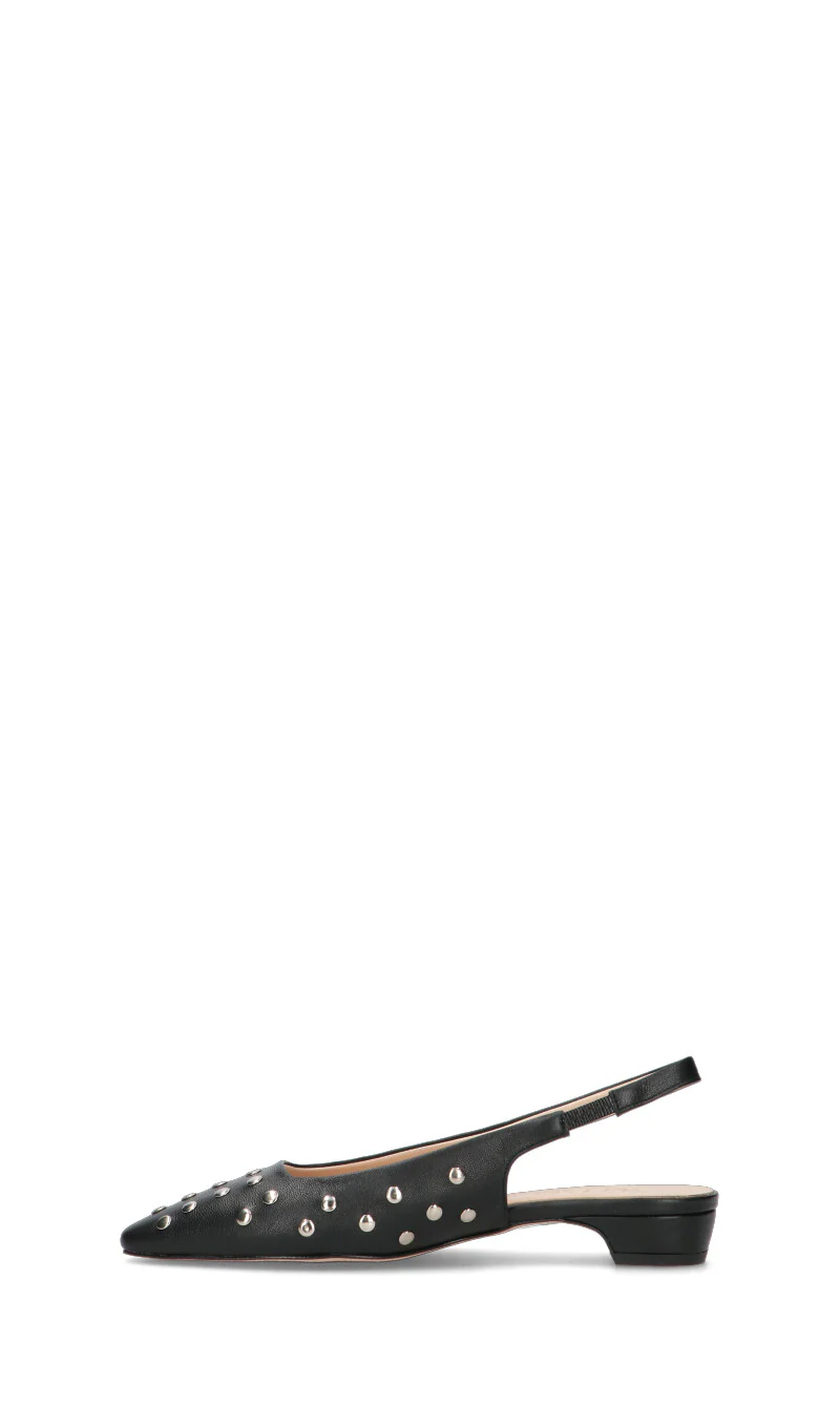 PHIL MELVIS Slingback donna nera in pelle - Image 4