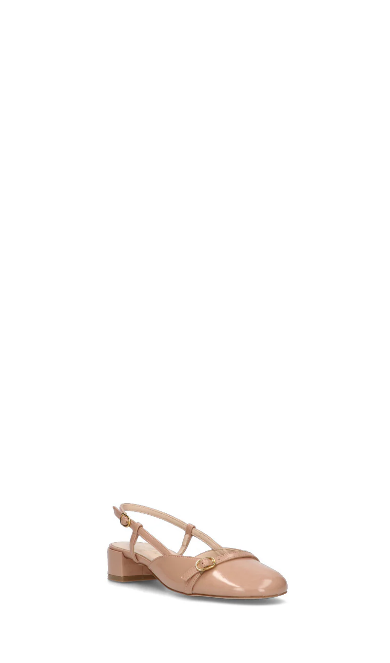 PHIL MELVIS Slingback donna nude in pelle - Image 2