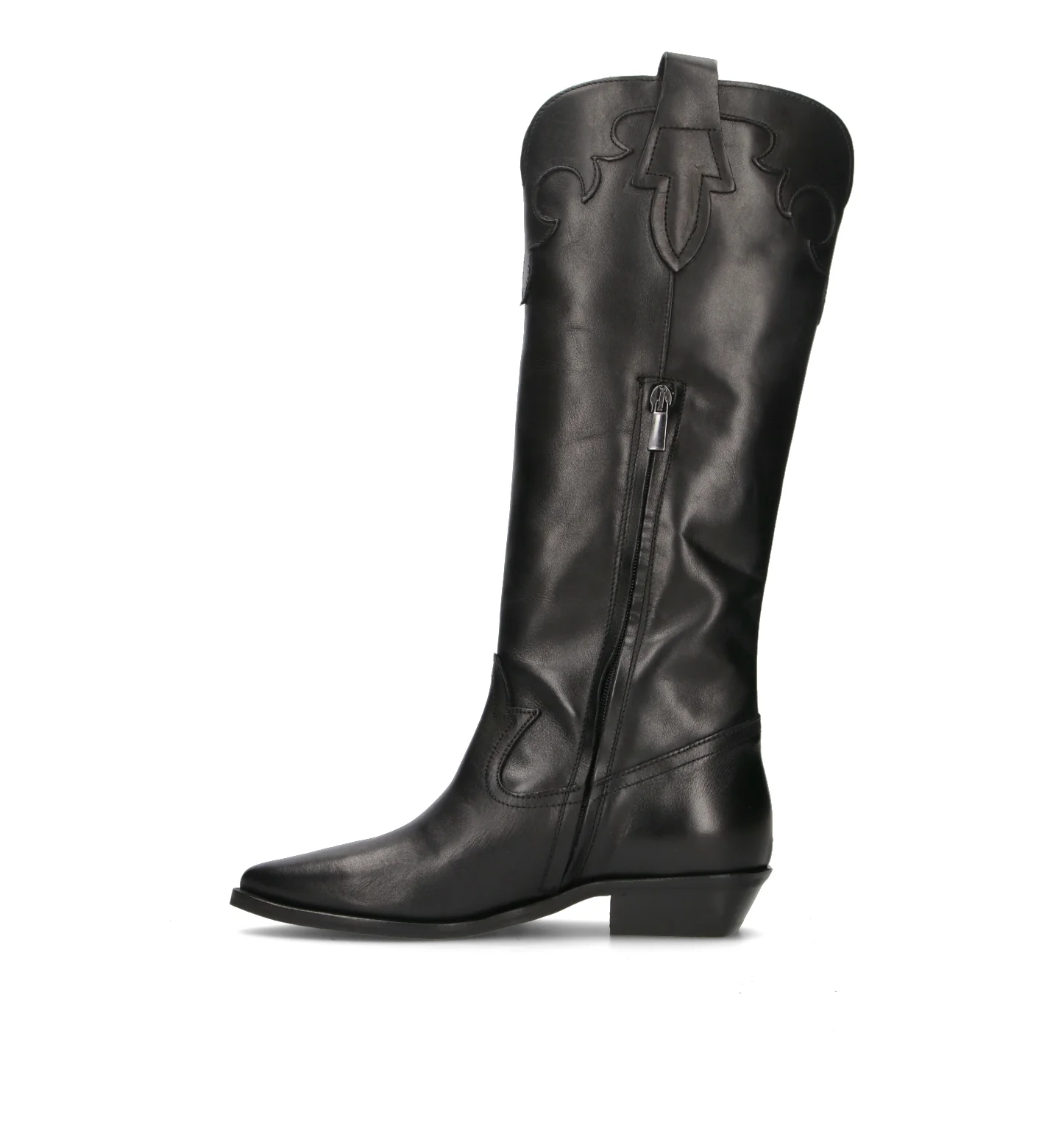 PHIL MELVIS Stivale donna nero in pelle - Image 4
