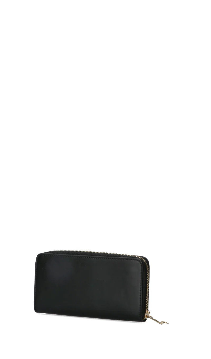 PAPILLA Portafogli donna nero in pelle - Image 3