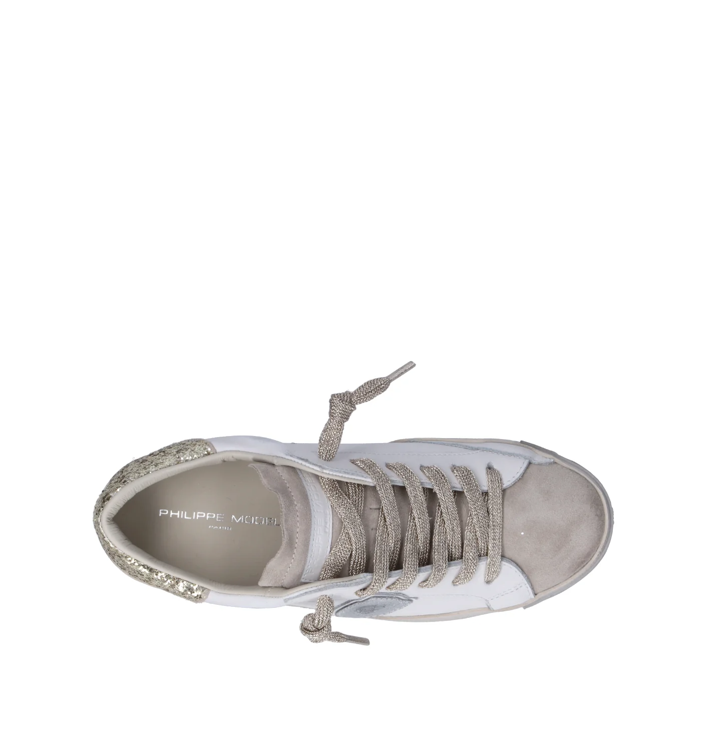 PHILIPPE MODEL Sneaker donna bianca/oro - Image 5