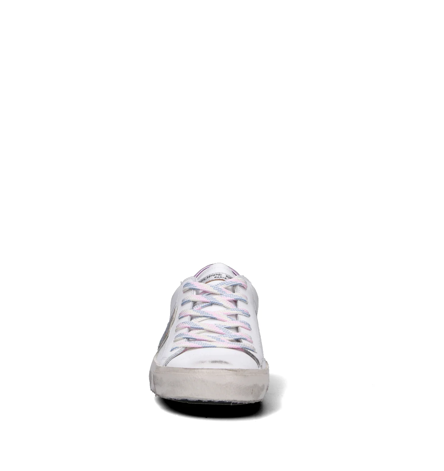 PHILIPPE MODEL Sneaker donna bianca/lilla in pelle - Image 3