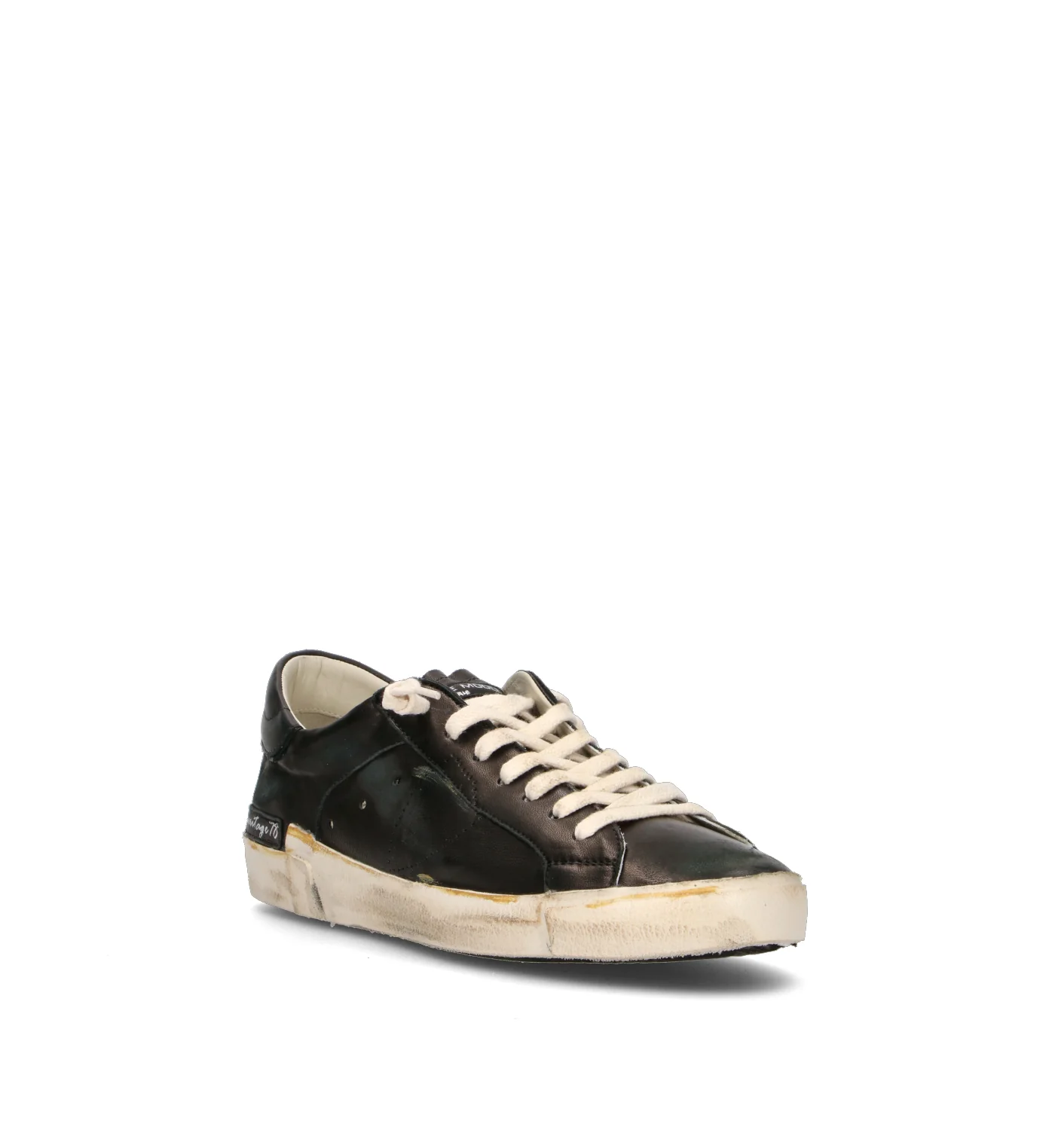 PHILIPPE MODEL Sneaker donna nera in pelle - Image 2
