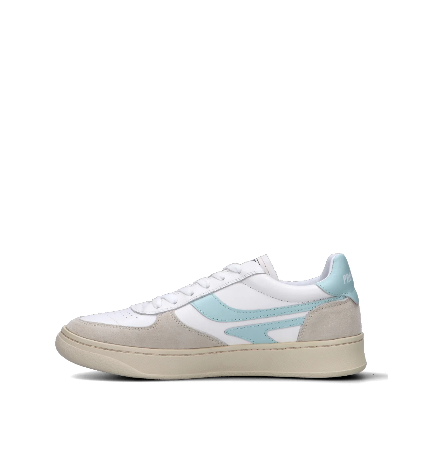 PROWINGS Sneaker donna bianca/azzurra in pelle - Image 4