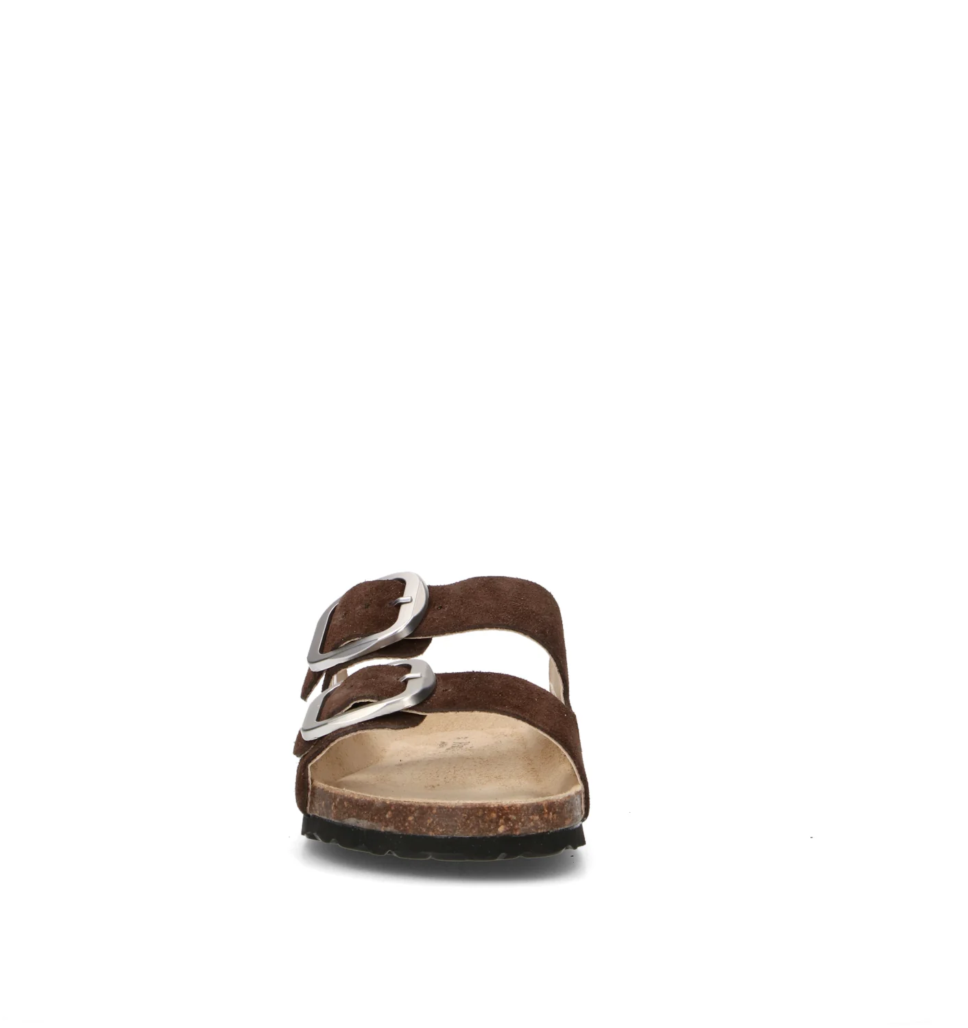 RABARBARO Ciabatta donna testa di moro in suede - Image 3