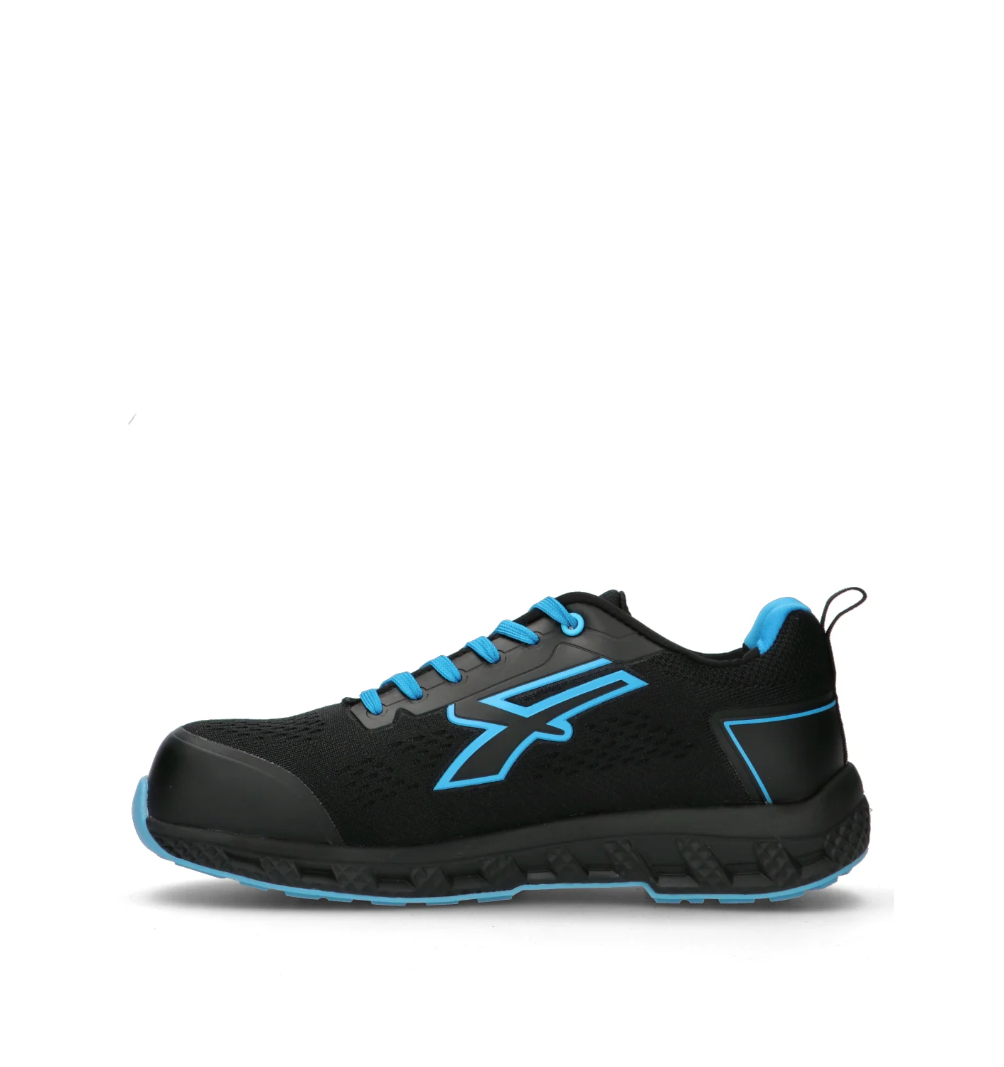 U.POWER DEON ESD Scarpa antinfortunistica uomo nera/azzurra - Image 4
