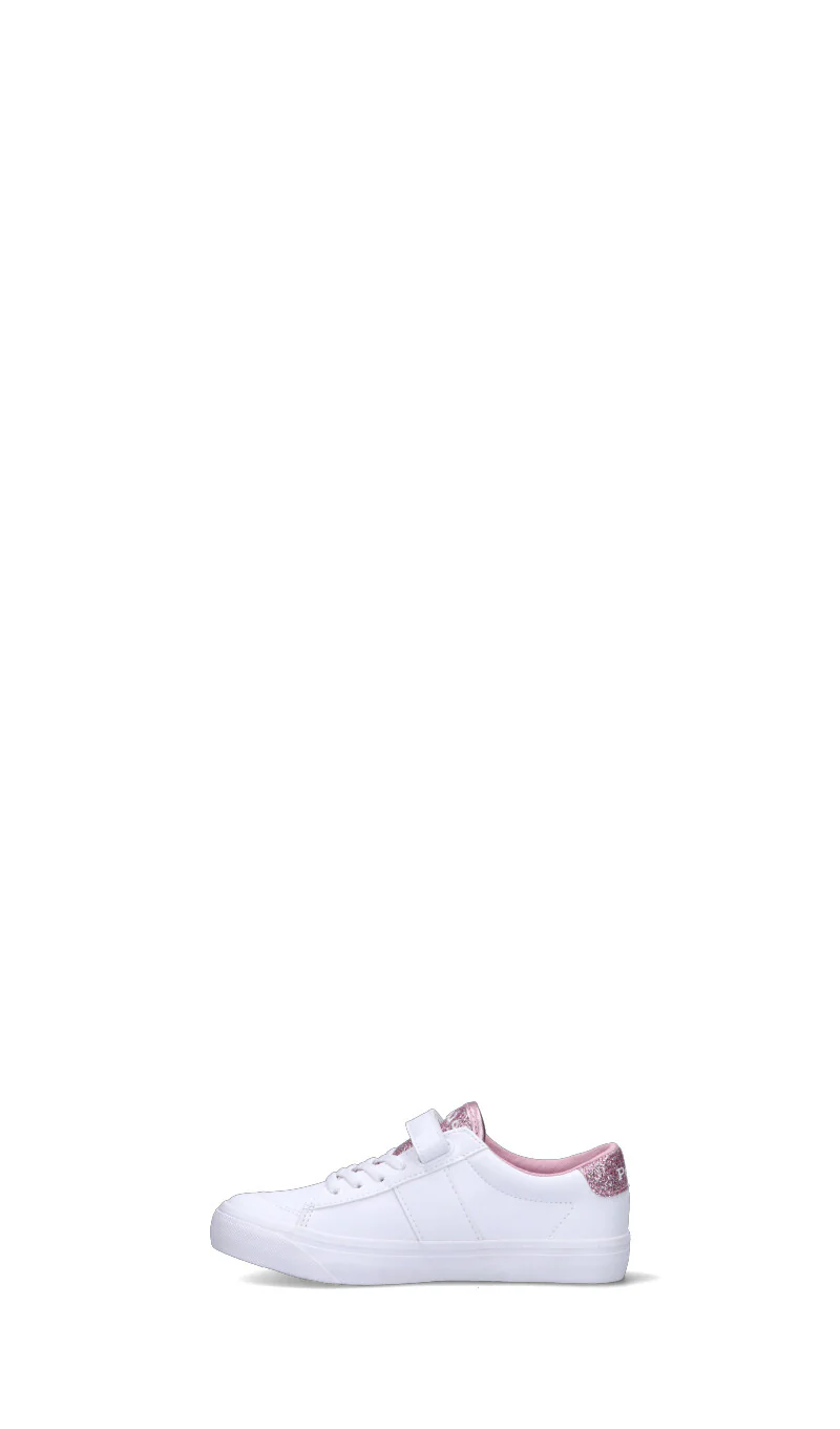 RALPH LAUREN Sneaker bimba bianca/rosa - Image 4