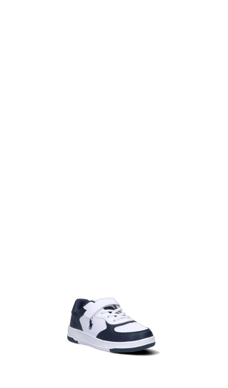 RALPH LAUREN Sneaker bimbo bianca/blu - Image 2