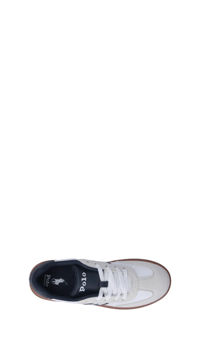RALPH LAUREN Sneaker ragazzo bianca/blu - Image 5