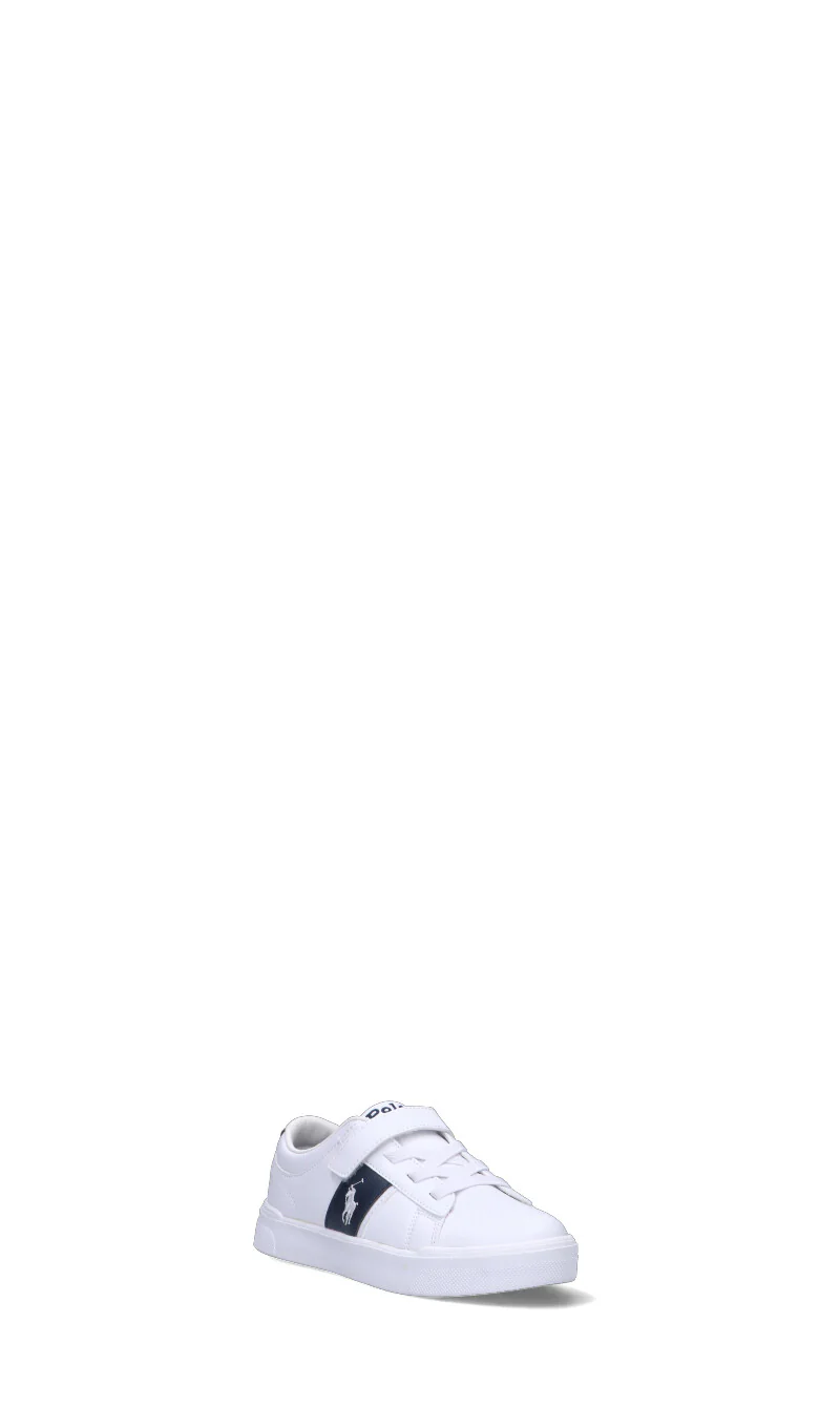 RALPH LAUREN Sneaker bimbo bianca/blu - Image 2