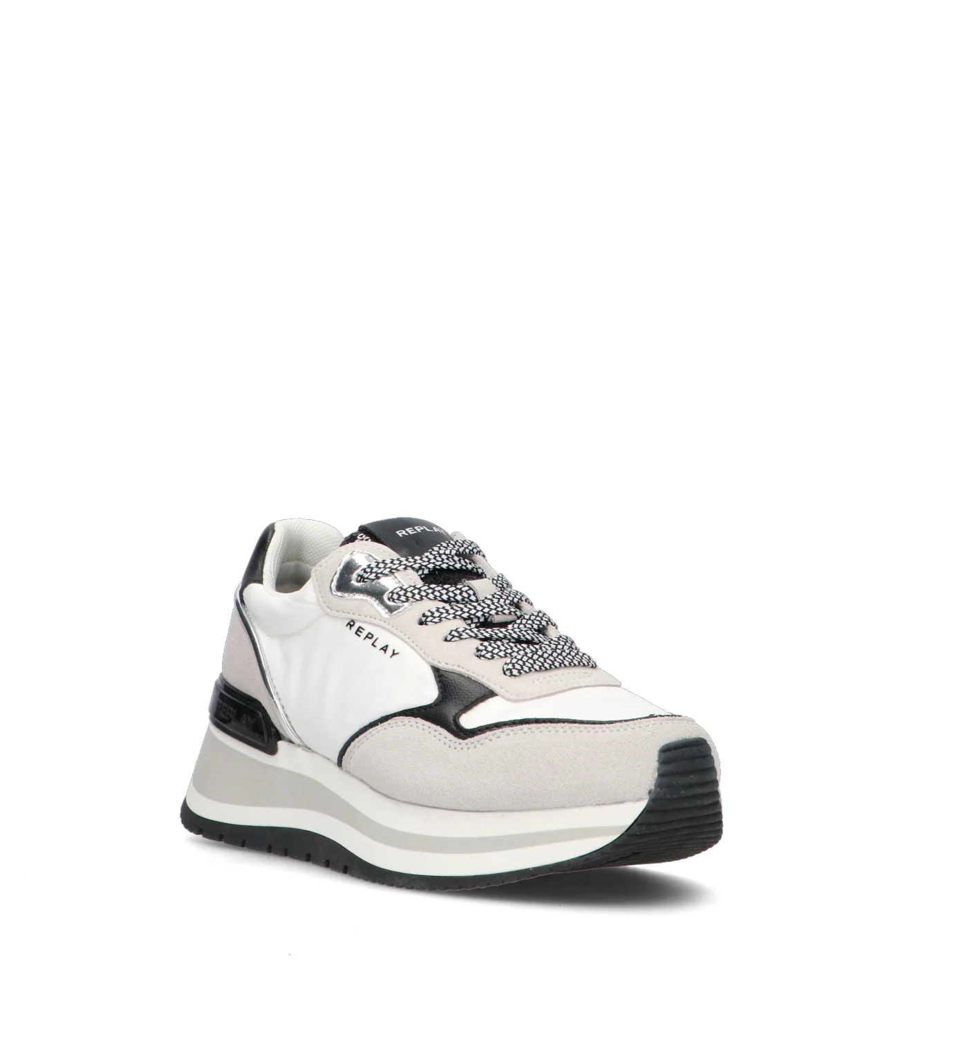 REPLAY Sneaker donna bianca - Image 2