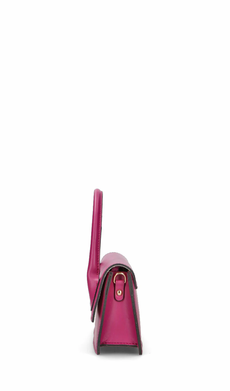 REBECCA VAN DIK - Borsa donna gialla fuxia - Image 3