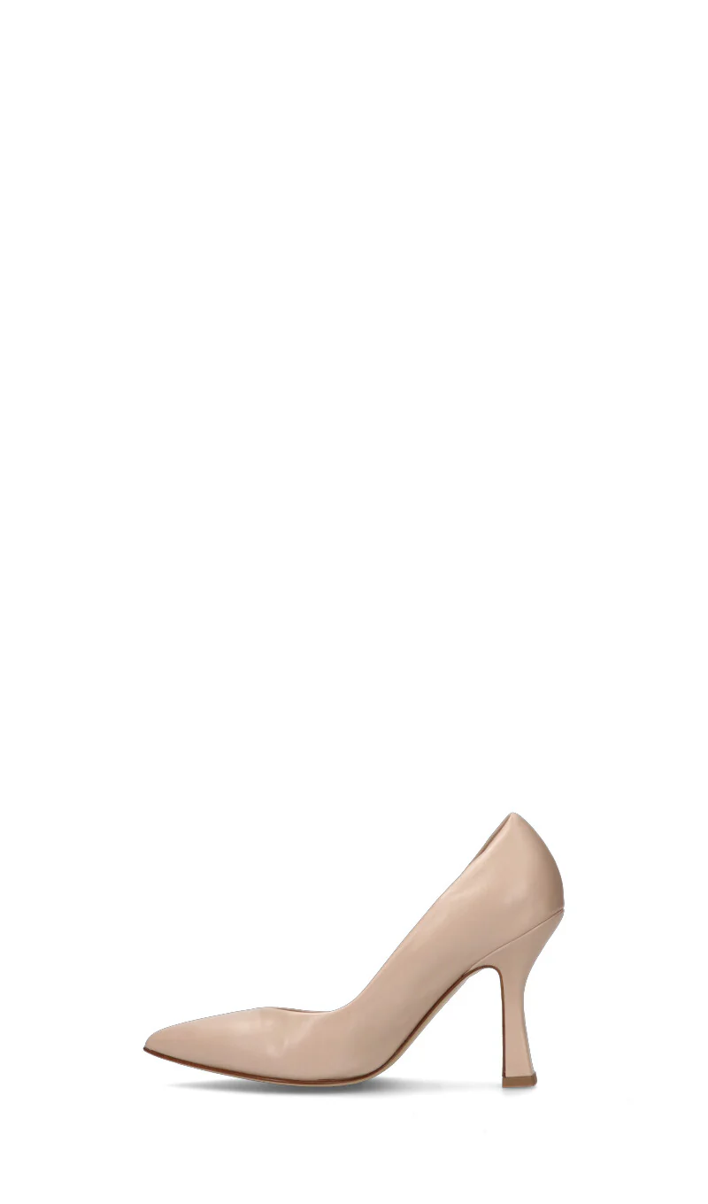 REBECCA VAN DIK Décolleté donna nude in pelle - Image 4