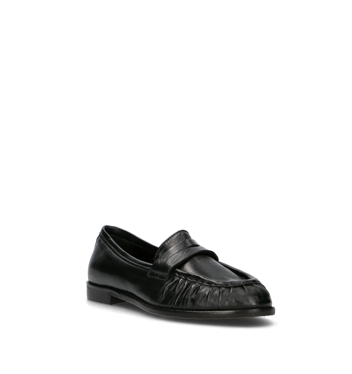 REBECCA VAN DIK Mocassino donna nero in pelle - Image 2