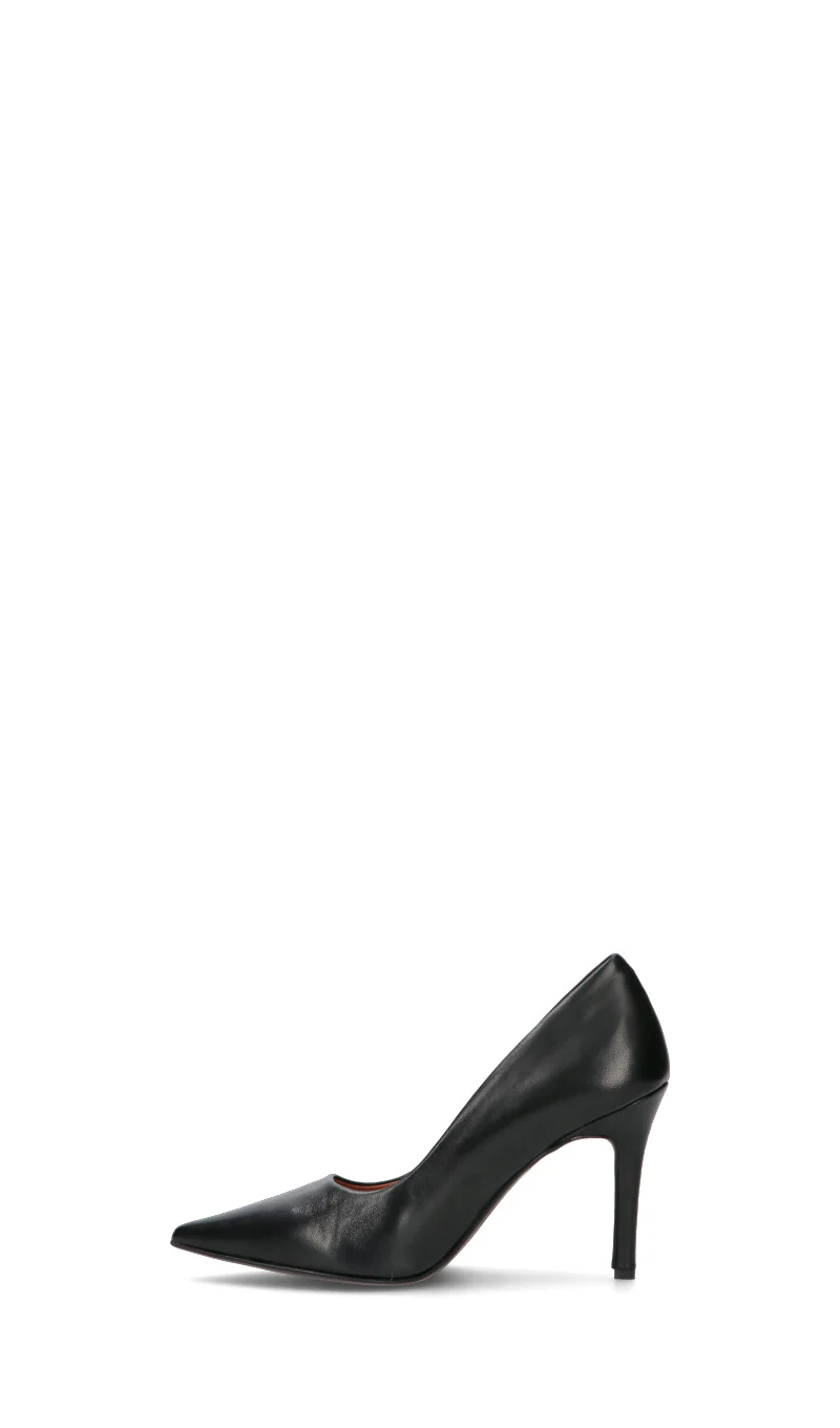 REBECCA VAN DIK Décolleté donna nera in pelle - Image 4