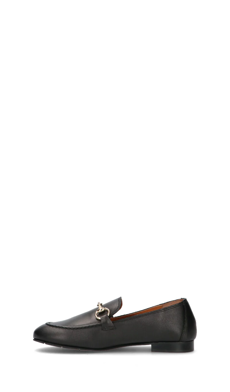 REBECCA VAN DIK Mocassino donna nero in pelle - Image 4