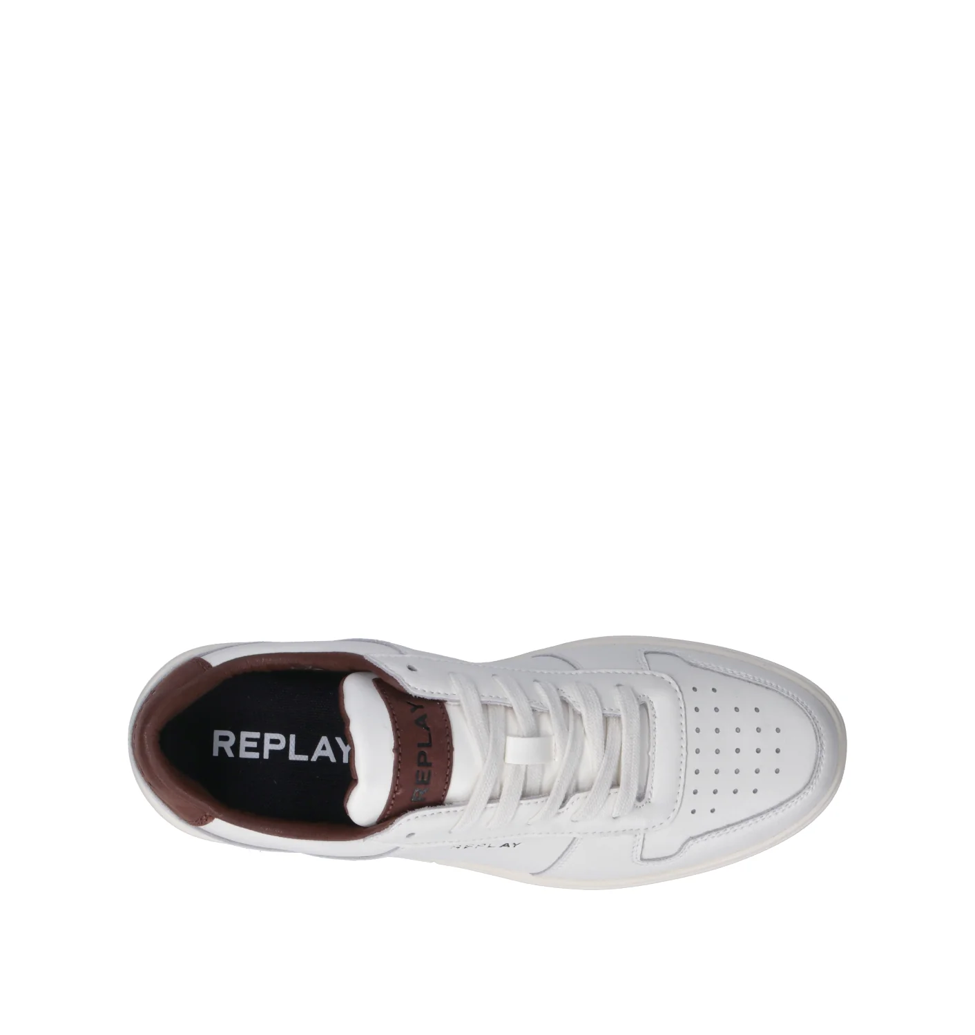 REPLAY Sneaker uomo bianca - Image 5