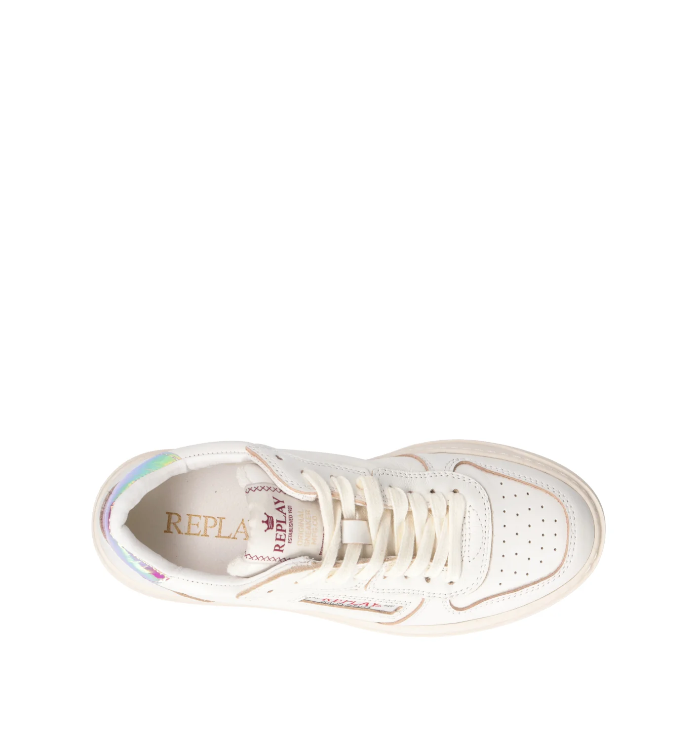 REPLAY Sneaker donna bianca - Image 5