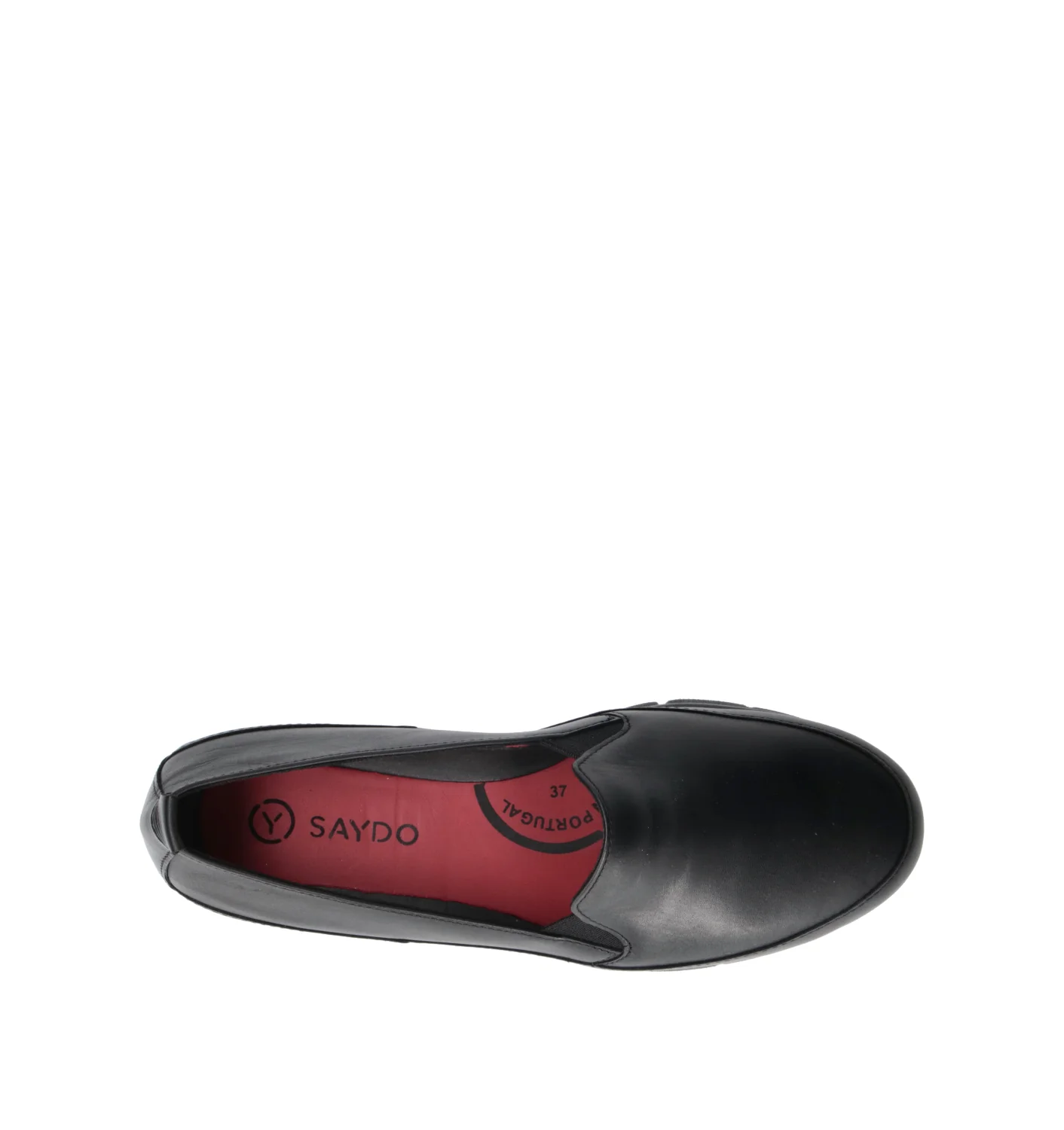 SAYDO Scarpa comfort donna nera in pelle - Image 5