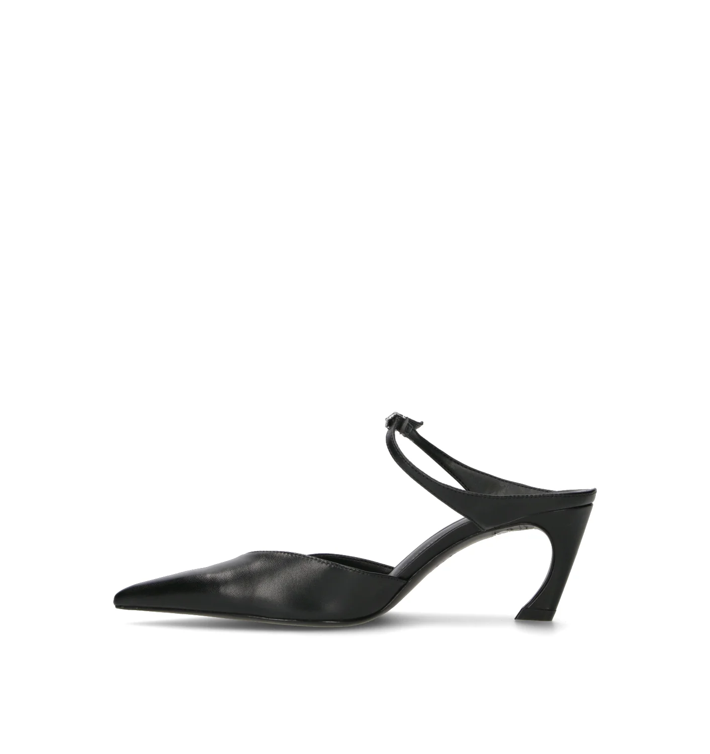 SCHUTZ Slingback donna nero in pelle - Image 4