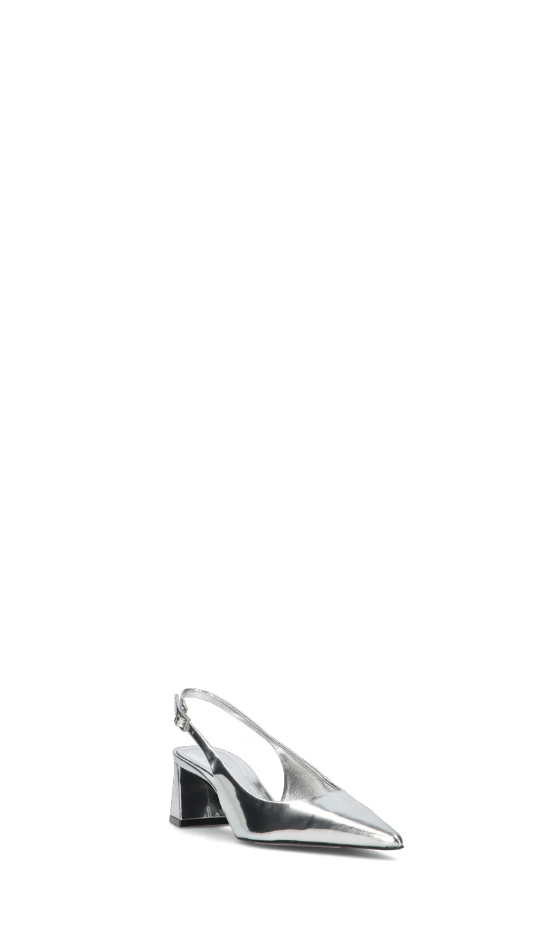 SCHUTZ Slingback donna argento in pelle - Image 2