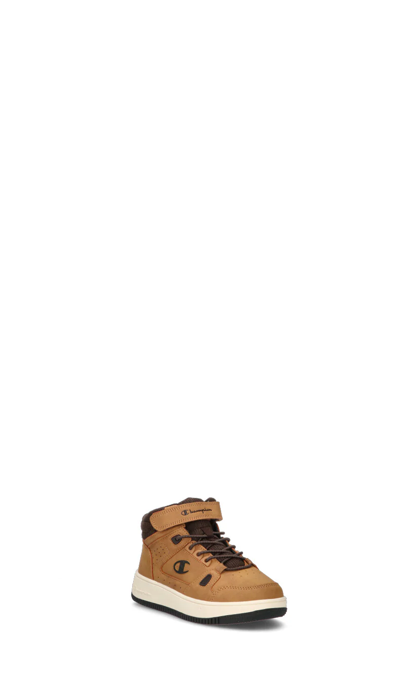CHAMPION Sneaker bimbo marrone e ocra - Image 2