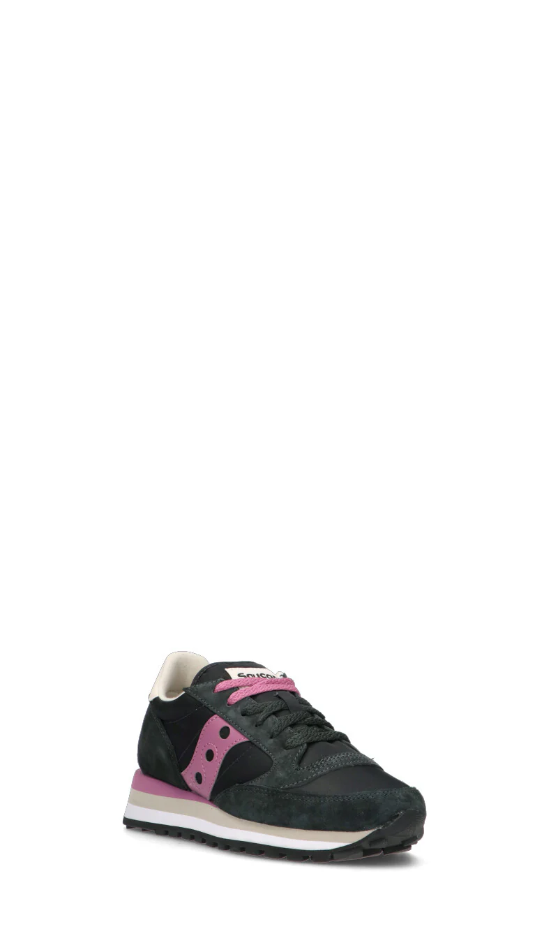 SAUCONY - JAZZ TRIPLE Sneaker donna nera in suede - Image 2