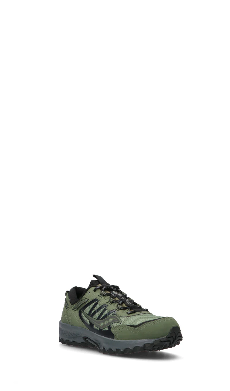 SAUCONY - GRID PEAK GTX Sneaker uomo verde in gore-tex - Image 2