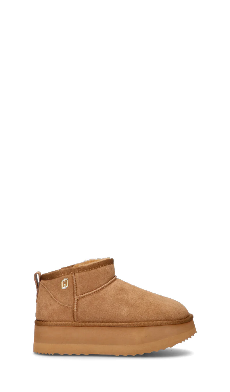 LIU JO Stivaletto pelo donna cognac in suede - Image 6