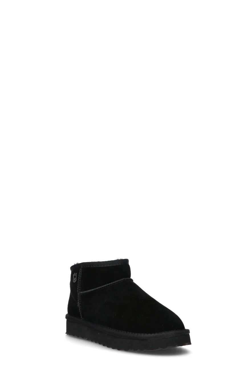 LIU JO Stivaletto pelo donna nero in suede - Image 7