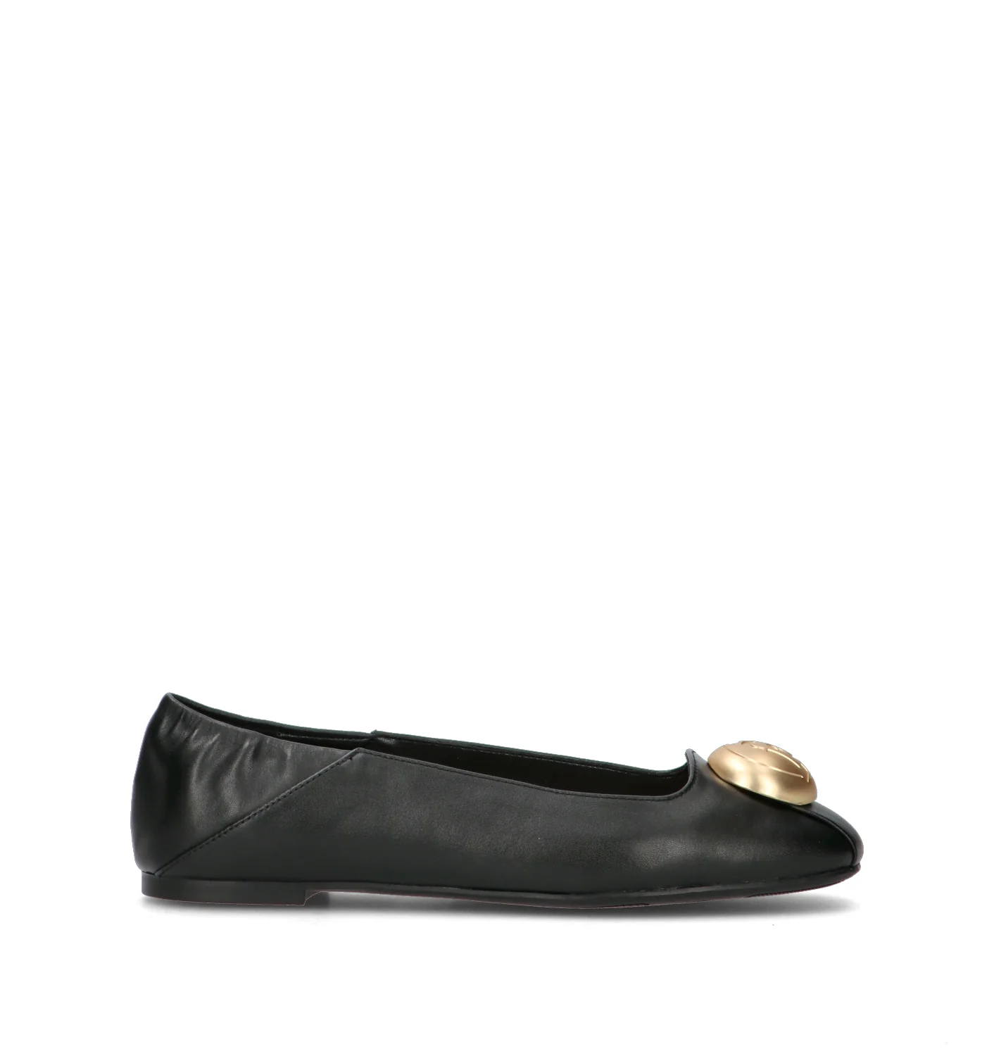 LIU JO Ballerina donna nera in pelle