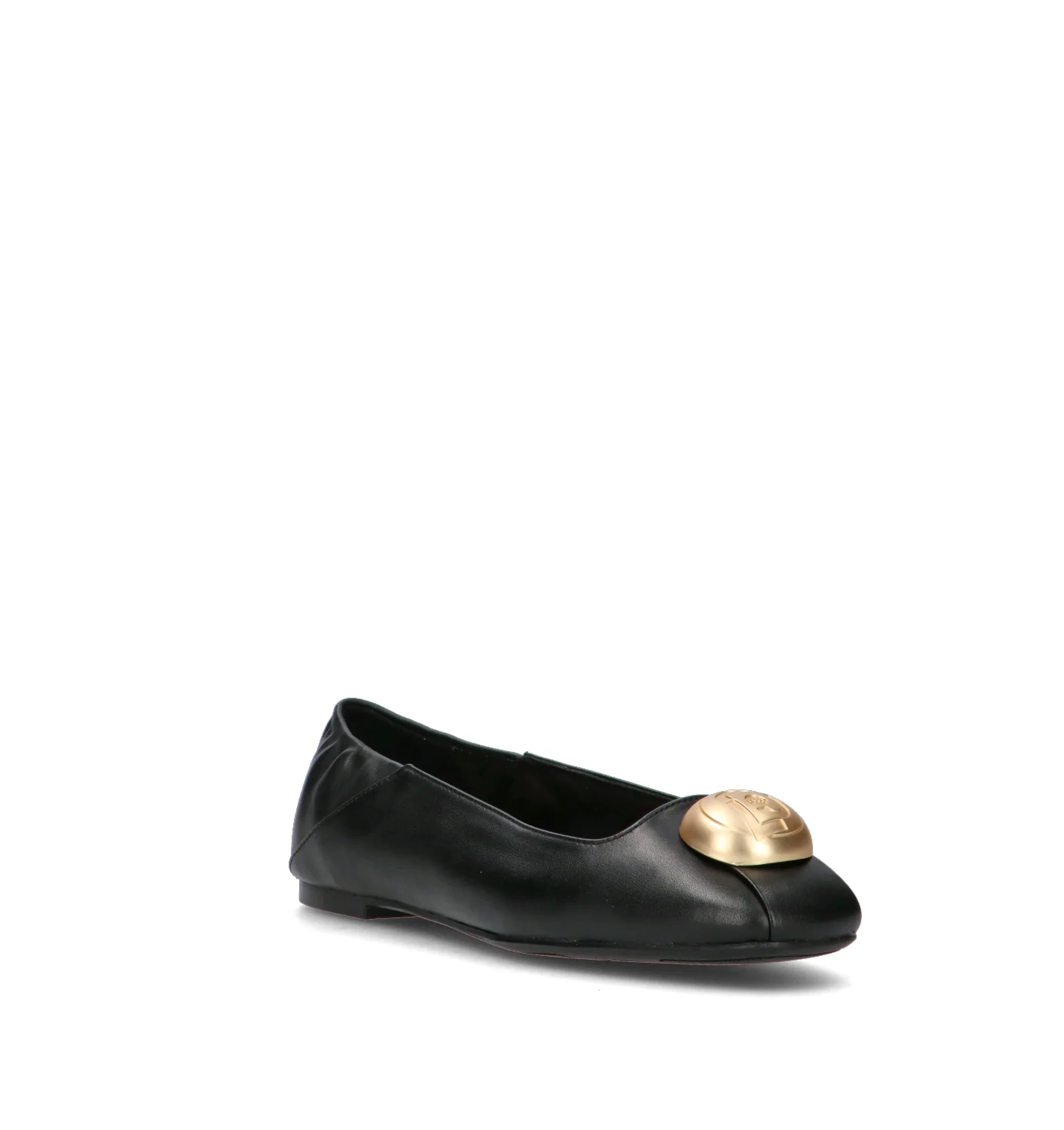 LIU JO Ballerina donna nera in pelle - Image 2