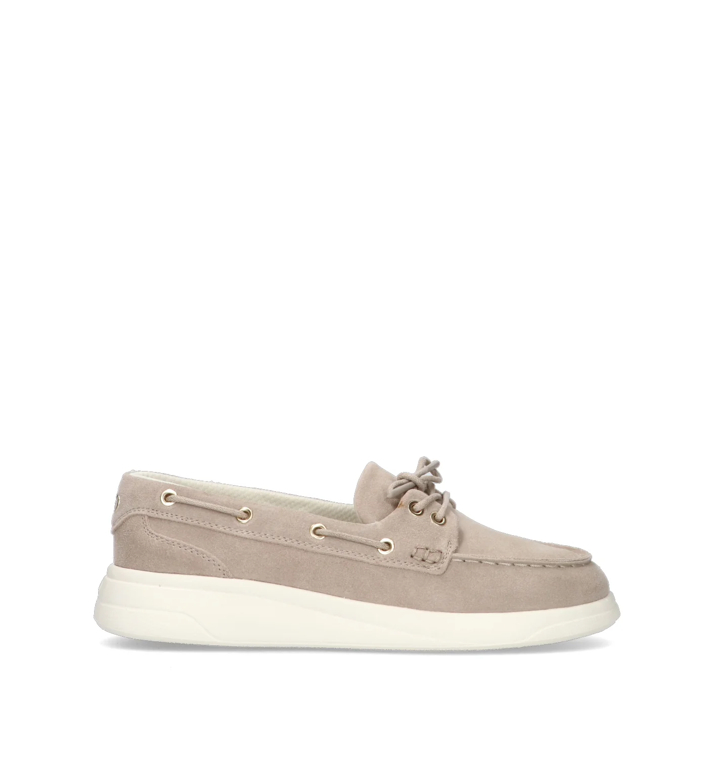 LIU JO Scarpa barca donna grigia in suede