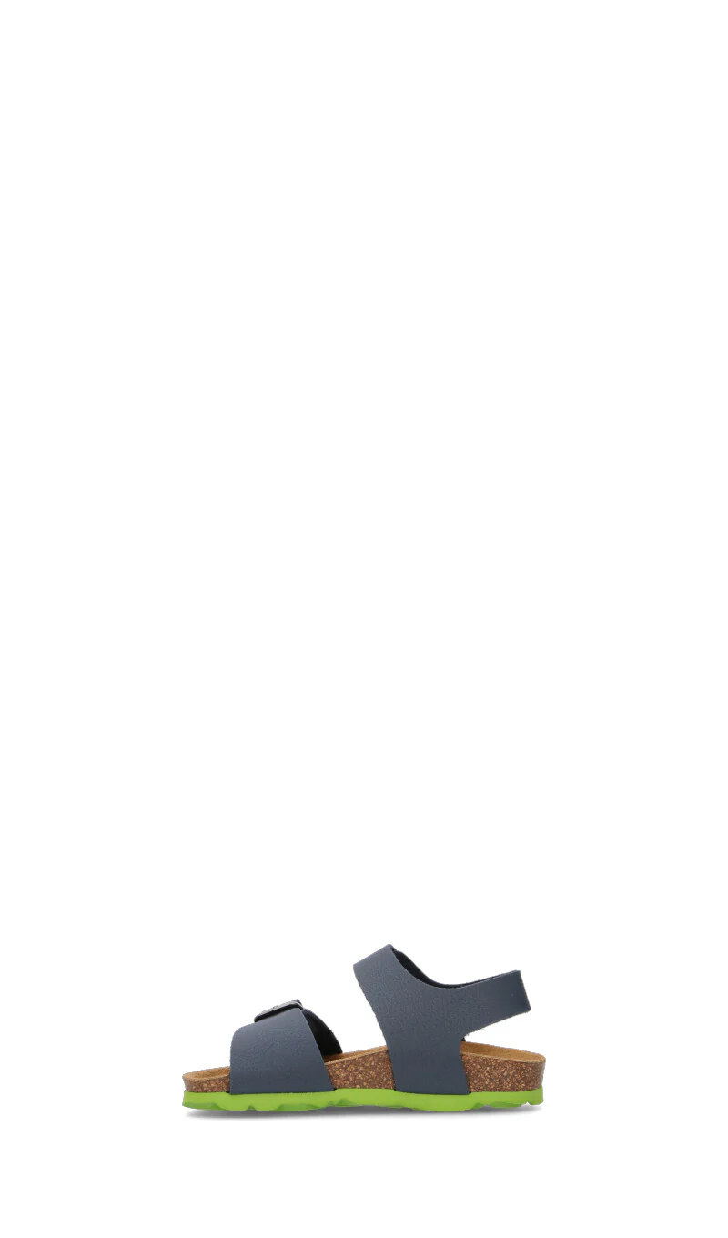 GRUNLAND Sandalo bambina blu/lime - Image 4