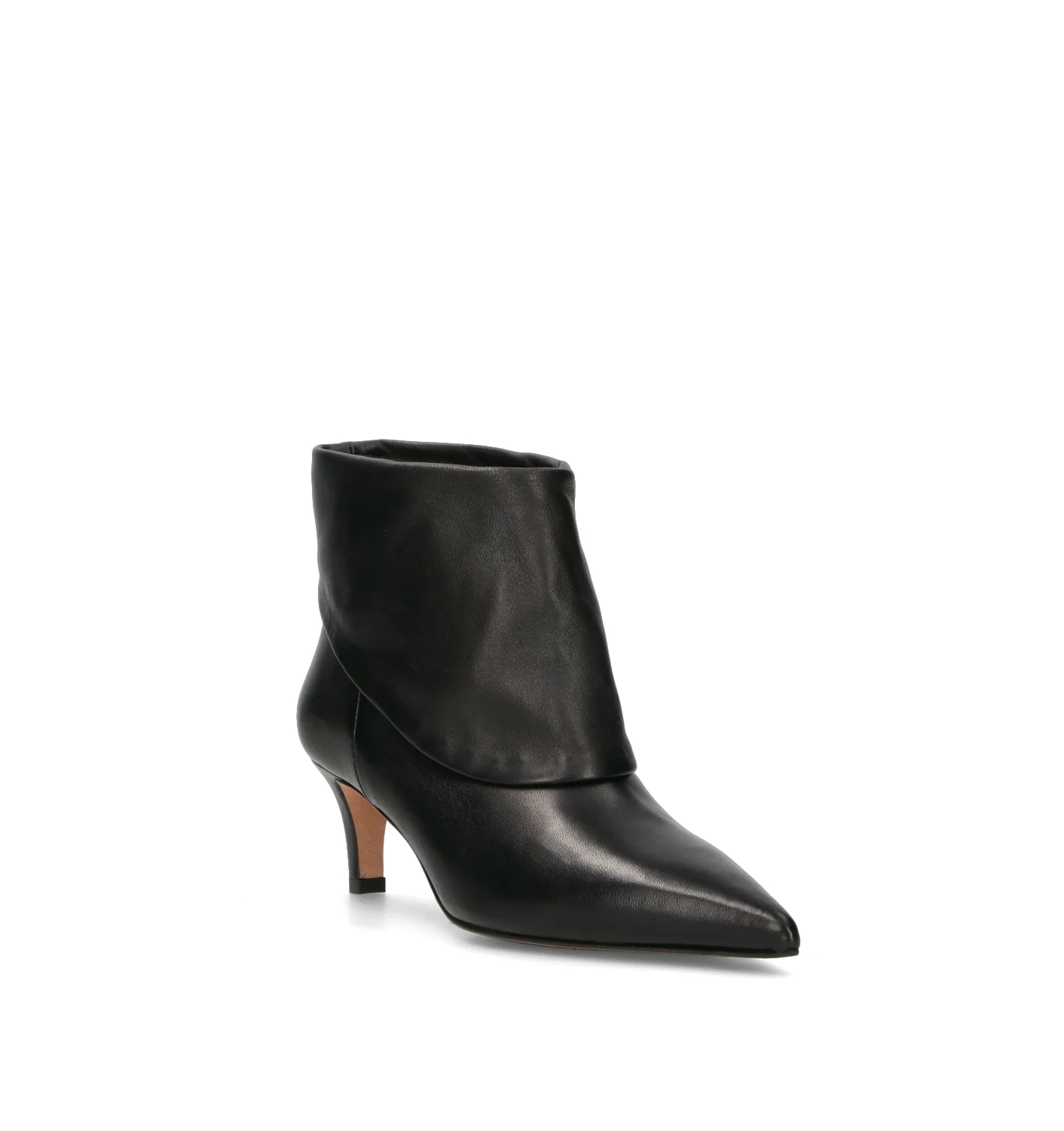 THE SELLER Tronchetto donna nero in pelle - Image 2