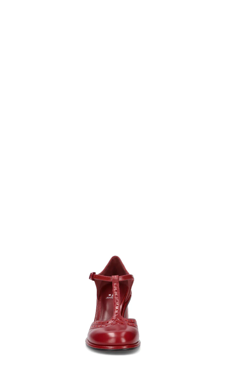 JEANNOT Decollete donna rossa in pelle - Image 3