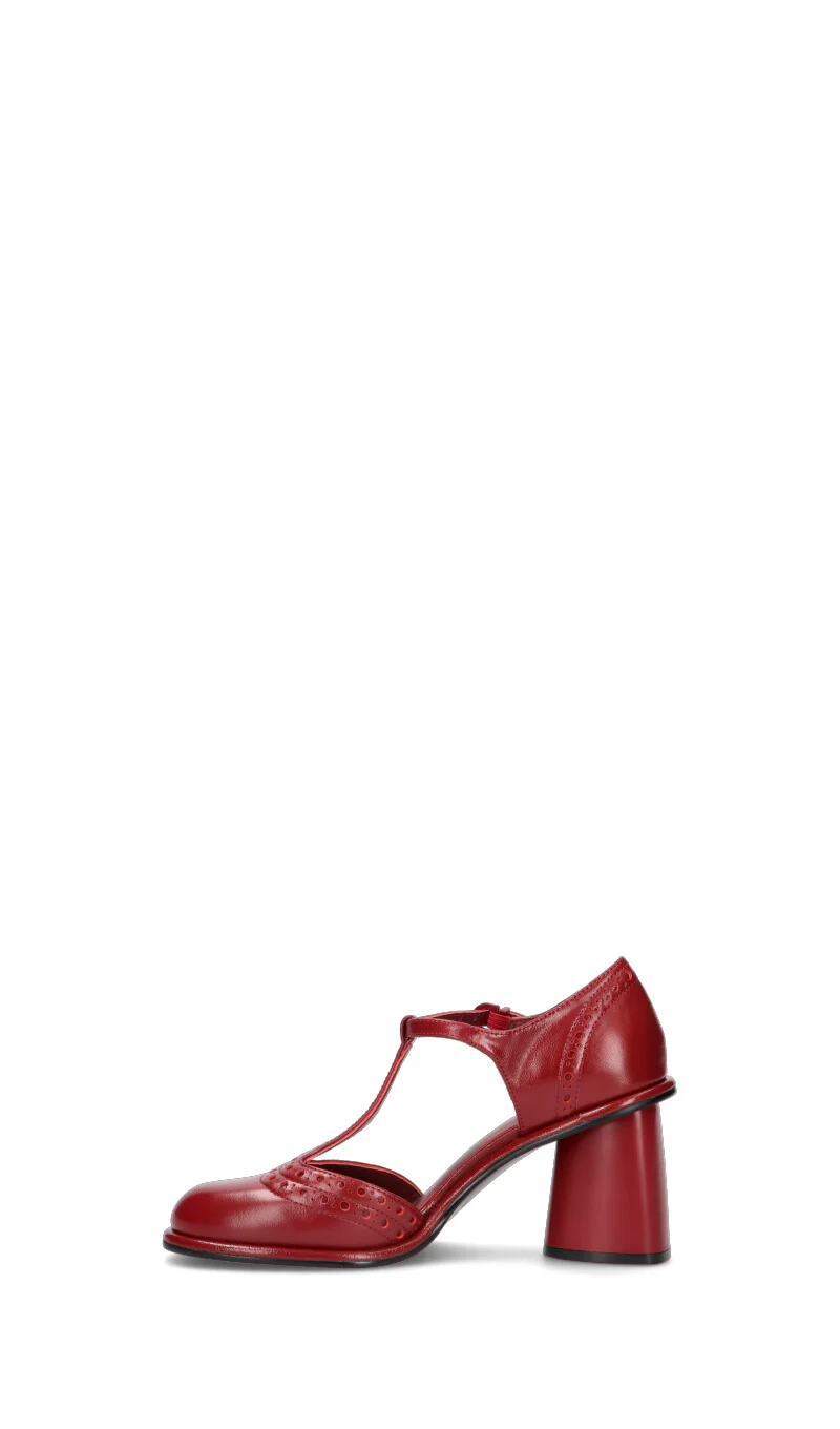 JEANNOT Decollete donna rossa in pelle - Image 4