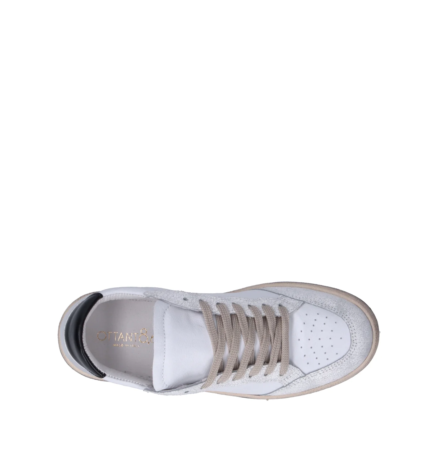 OTTANT8,6 Sneaker donna bianca in pelle - Image 5