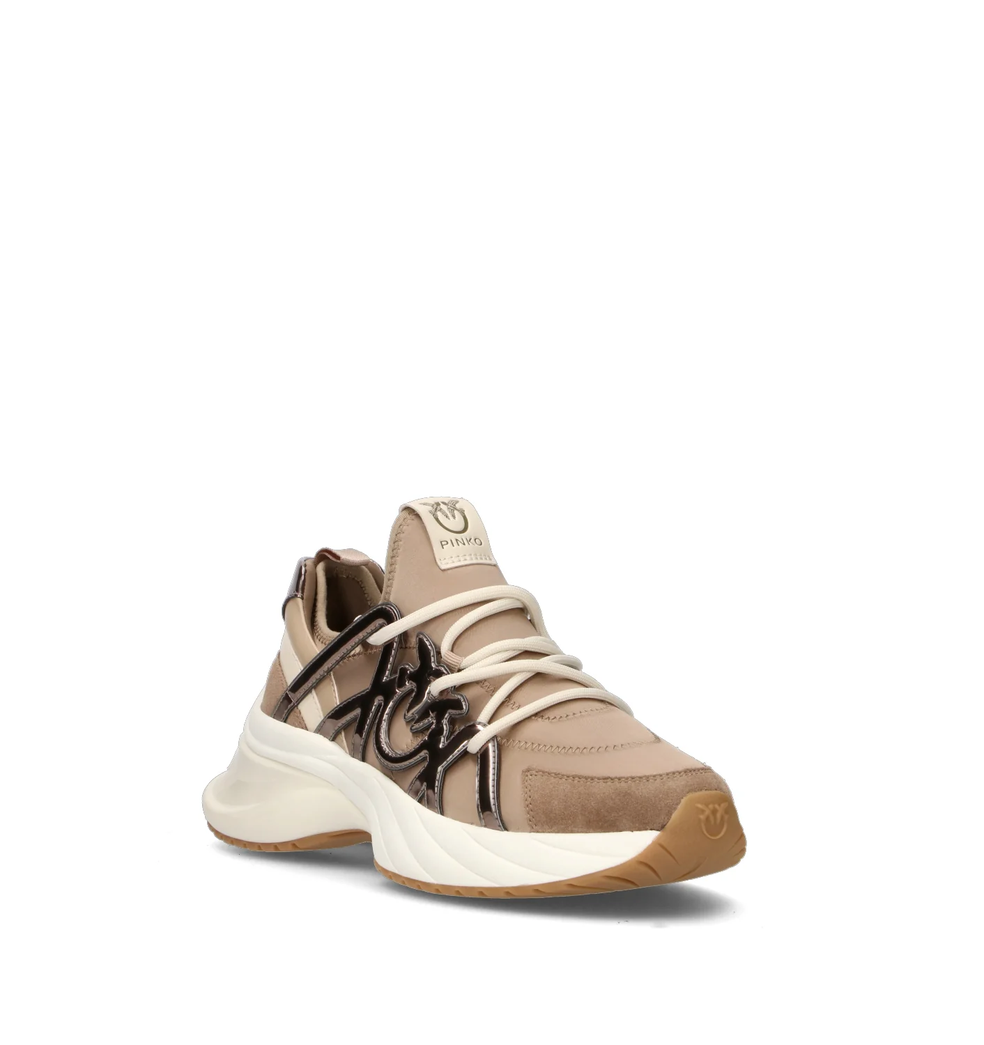 PINKO Sneaker donna beige - Image 2