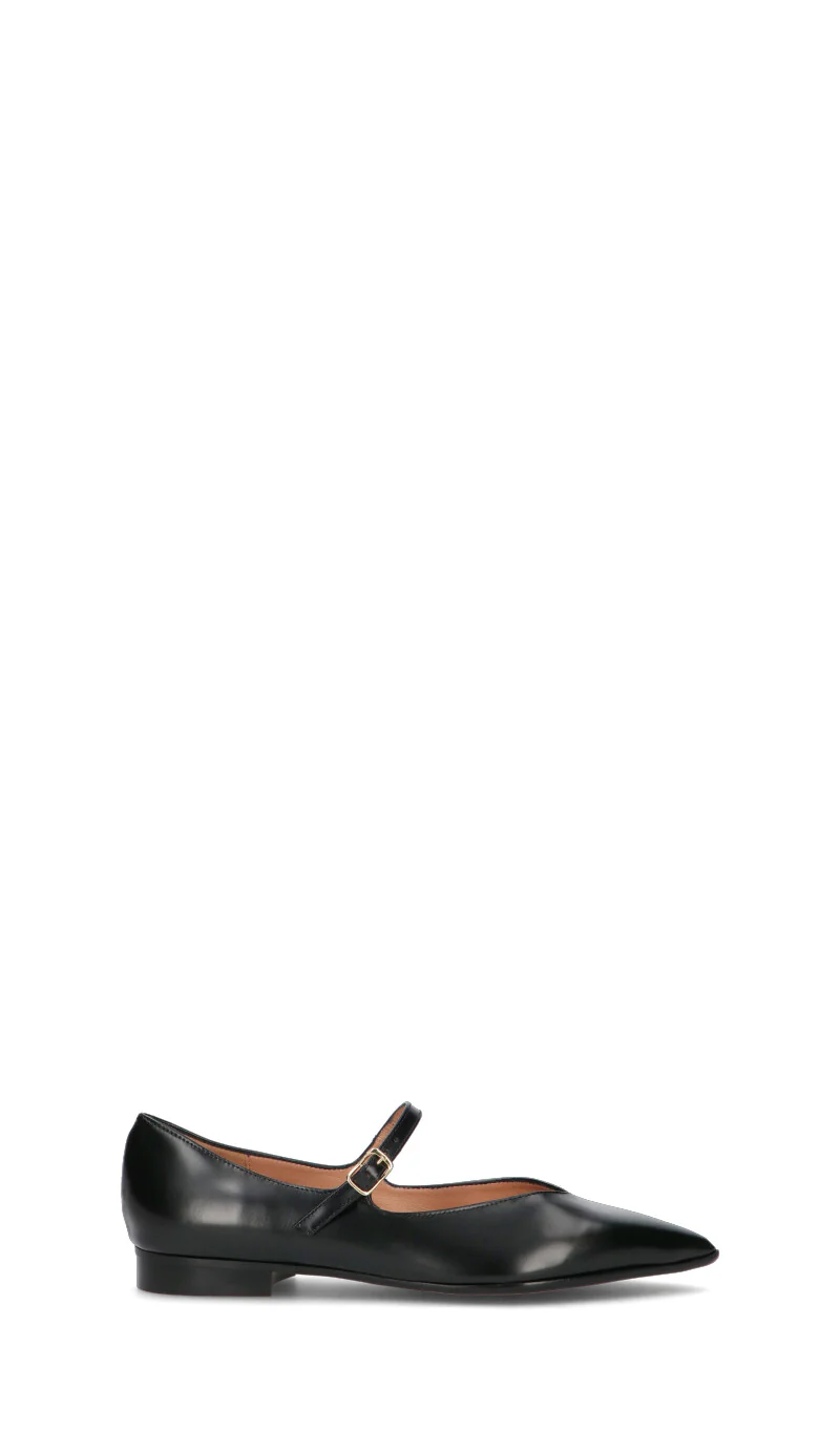 STATUS Ballerina donna nera in pelle