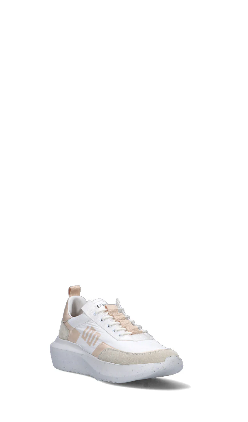 ESSEUTESSE Sneaker donna bianca in suede - Image 2