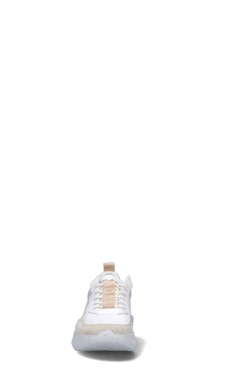 ESSEUTESSE Sneaker donna bianca in suede - Image 3